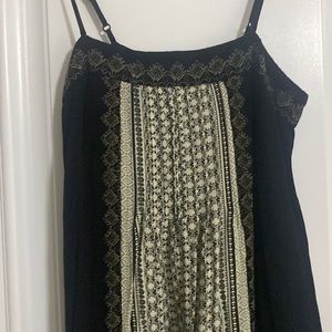 Free People romper- bohemian style, pants. Hits at ankle for 5’5.